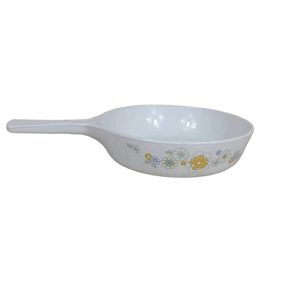 Vintage Corning Ware P-83-B Floral Bouquet Menuette 6.5 Inch Sauce Pan‎ Skillet - Picture 1 of 6